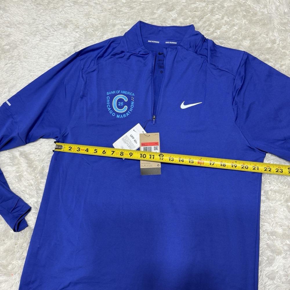 Nike PE 2025 Chicago Marathon Element 1/4 Zip Running Shirt HQ4199-539 Men Large - Picture 6 of 6